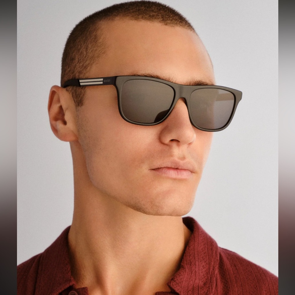 Gucci GG0687S - 002 Sunglasses Black w/Grey Polarized lens 57mm - NEW - Picture 15 of 15